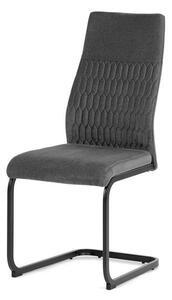 Autronic Techno DCL-X7018GREY2 Jídelní židle, samet matný, šedá