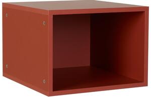 Červený doplňkový box do skříně Quax Cocoon 33 x 48 cm
