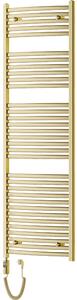 Mexen Helios, elektrické topné těleso 1800 x 600 mm, 900 W, zlatá lesklá, W103-1800-600-2900-50