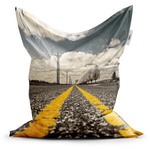 Sablio Sedací vak Classic Cesta - 150x100 cm