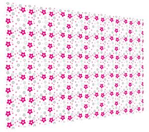Fototapeta Kopa fialových kvítků Materiál: Samolepící, Rozměry: 268 x 100 cm