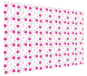 Gario Fototapeta Kopa fialových kvítků Materiál: Latexová, Velikost: 536 x 240 cm