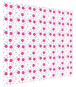 Fototapeta Kopa fialových kvítků Materiál: Samolepící, Rozměry: 268 x 240 cm