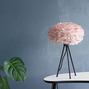 UMAGE Eos mini stolní lampa růžová trojnožka černá