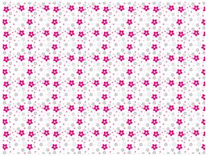 Fototapeta Kopa fialových kvítků Materiál: Samolepící, Rozměry: 536 x 240 cm