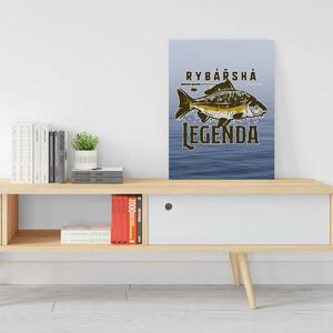Sablio Dárková cedulka Rybářská legenda: 30x40 cm
