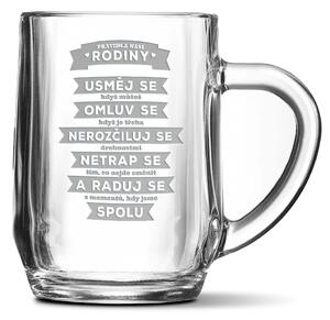 Sablio Půllitr Pravidla naší rodiny: 0,5