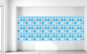 Gario Fototapeta Bublinky a mořské zvířata Materiál: Latexová, Velikost: 268 x 100 cm
