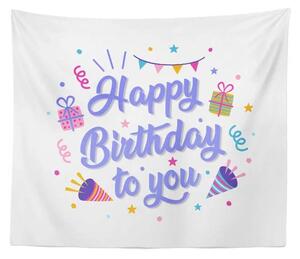 Sablio Deka Happy birthday to you 3: 150x120 cm