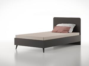 Jednolůžková postel 90 cm Larissa 001 (antracit). 1088614