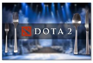 Sablio Prostírání DOTA 2 Modrá: 40x30cm