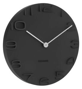 KARLSSON Nástěnné hodiny On The Edge černé ∅ 42 cm