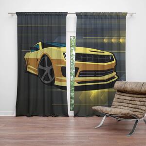 Sablio Závěs Chevrolet Camaro Pruhy: 2ks 140x250cm