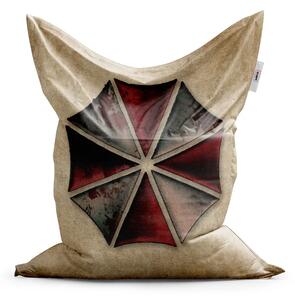 Sablio Sedací vak Resident Evil Umbrella Corporation Vintage - 150x100 cm