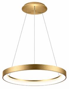 Led2 Závěsné LED svítidlo BELLA SLIM P-Z ø 58 cm Barva: Zlatá, Teplota světla: 2700K/3000K/4000K, Stmívání, řízení: ON/OFF (bez stmívání)