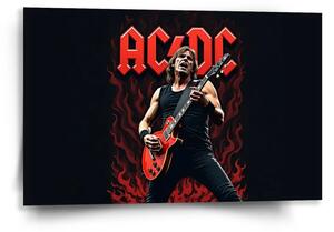 Sablio Obraz ACDC Kytarista - 60x40 cm