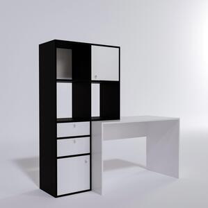 PC stolek Canny (bílá + černá). 1088636