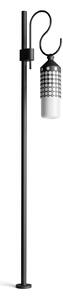 Il Fanale 332.20.NN La Spazio, venkovní stojící lampa, 1x15W E27, výška 352cm, IP65