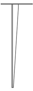 Il Fanale 260.30.FZ Pantarhei, pozinkovaný železný kůl, průměr 9,5, výška 25cm