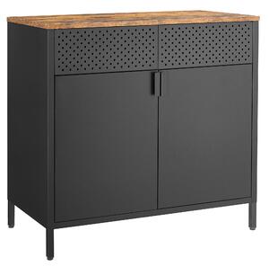 KOMODA, černá, 80/76/40 cm Boxxx - Široké komody, Online Only