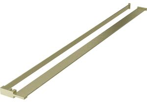 Mexen příslušenství, polička/držák na ručníky pro sprchovou zástěnu (max 140cm), zlatá matná, 800-02-55