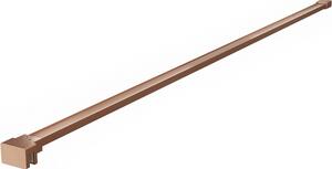 Mexen Walk-In, stabilizační rozpěra do sprchové zástěny pro sklo 6(8) mm, délka max.150cm, měděná matná, 800-01-65