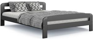 Moderní postel DALLAS 120x200 ŠEDÁ