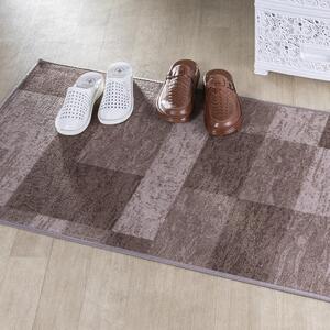 Kusový koberec ICONA hnědá 67 x 150 cm