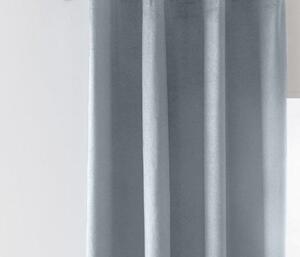 Zatemňovací závěsy VELVET šedomodré 140x250 cm (2 ks), řasící páska