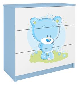Kocot kids Komoda Babydreams 80 cm medvídek modrá