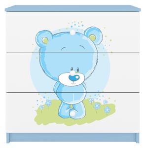 Kocot kids Komoda Babydreams 80 cm medvídek modrá