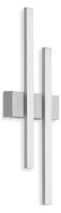 Telefunken - LED Venkovní nástěnné svítidlo 2xLED/4W/230V IP44 stříbrná