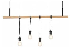 LED Lustr na lanku 4xE27/6,5W/230V 2500K