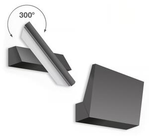 Telefunken - LED Venkovní nástěnné svítidlo LED/10W/230V IP44 černá