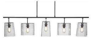 LED Lustr na lanku 5xE14/4,9W/230V 2700K