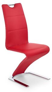 Jídelní židle Lindsey, červená