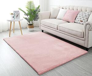 Hebký koberec RABBIT RŮŽOVÁ 170x120 cm