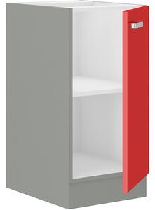 Spodní kuchyňská skříňka 40 cm GOREN - Bílá lesklá