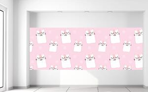 Gario Fototapeta Kreslené kočičky Materiál: Latexová, Velikost: 200 x 135 cm
