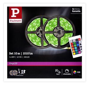 Paulmann 78980 - LED RGB/28W Stmívatelný pásek SIMPLED 10m 230V + DO
