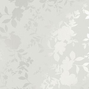 Šedo-stříbrná květinová vliesová tapeta na zeď, 118485, Laura Ashley 3