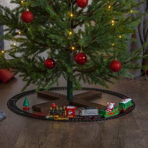 Vánoční dekorace X-Mas Train s LED