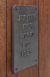 MUZZA Příborník jupiter 2 dveře - 8 zásuvek168 x 94 cm hnědý