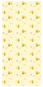 Fototapeta na dveře Malá žlutá včelka Materiál: Samolepící, Rozměry: 95 x 205 cm