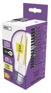 Emos LED žárovka Filament Mini Globe, 1,8W/25W E27, WW teplá bílá, 250 lm, D