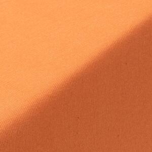 Napínací prostěradlo jersey EXCLUSIVE oranžová 90 x 200 cm