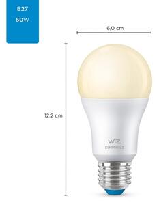 Philips WiZ Chytrá LED žárovka E27 A60 8W 60W 2700-6500K WiFi stmívatelná