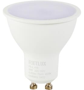 RLL 418 GU10 bulb 9W CW RETLUX