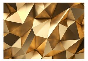 Fototapeta - Zlatá geometrie 200x140