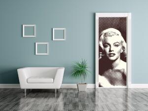 Fototapeta na dveře Marilyn Monroe - Norma Jeane Mortenson Materiál: Samolepící, Rozměry: 95 x 205 cm